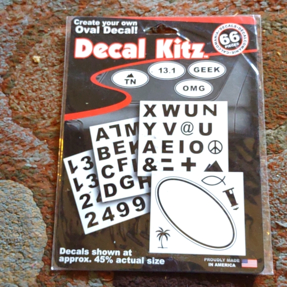 Decaf kitz decals vtg - Picture 1 of 6